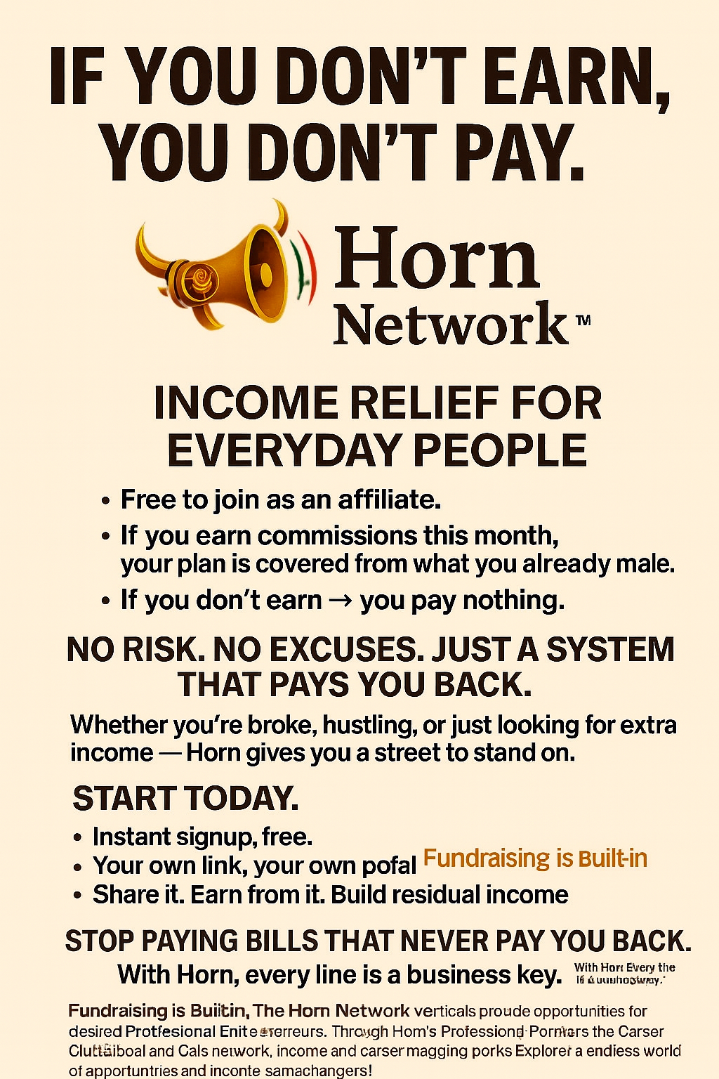TheHornNetwork.com — income relief